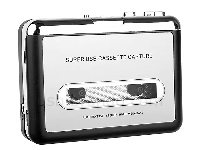 “Walkman USB” para reproducir los viejos cassettes en la