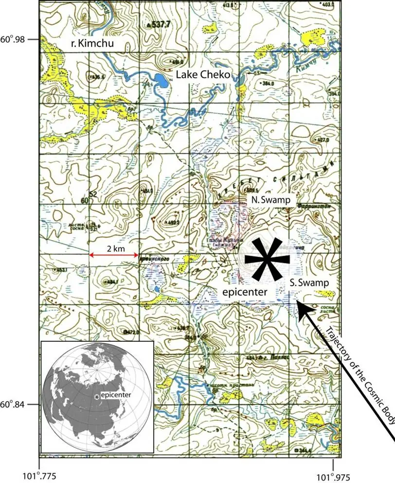 Algunas novedades sobre la explosion de Tunguska 1908.