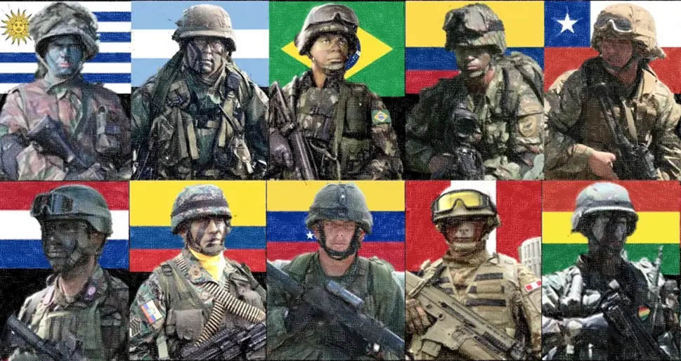 Los ejércitos más fuertes de Sudamérica