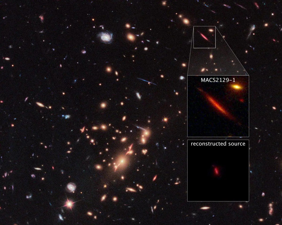 Enorme rompecabezas hay una galaxia joven pero está muerta..