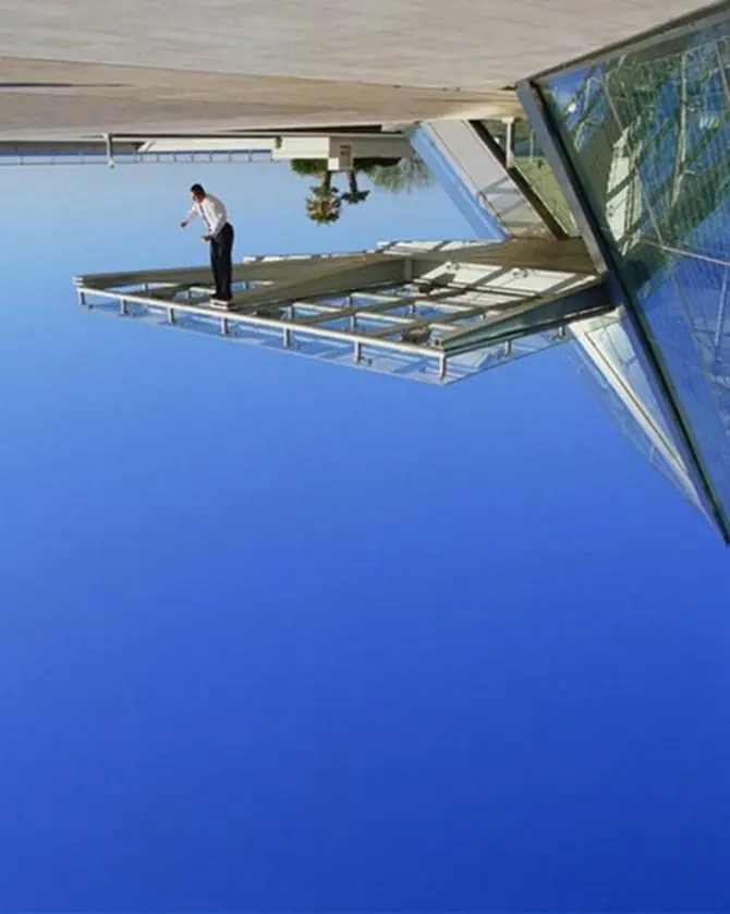 Philippe Ramette fotos subrealistas