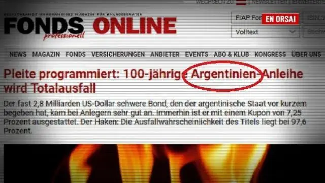 Alemania dice: "banacarrota programada" Deuda a 100 años