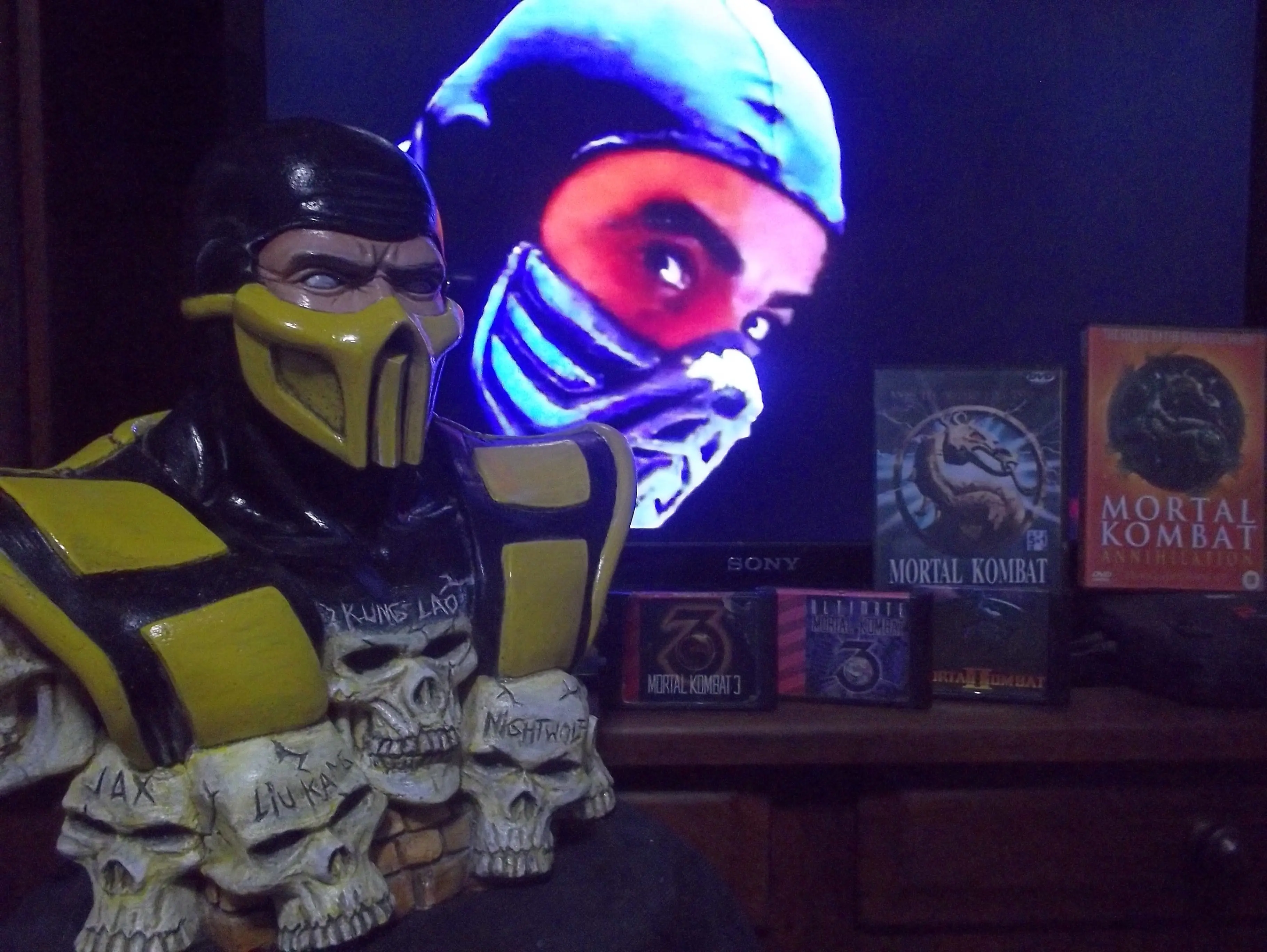 Escultura scorpion mk