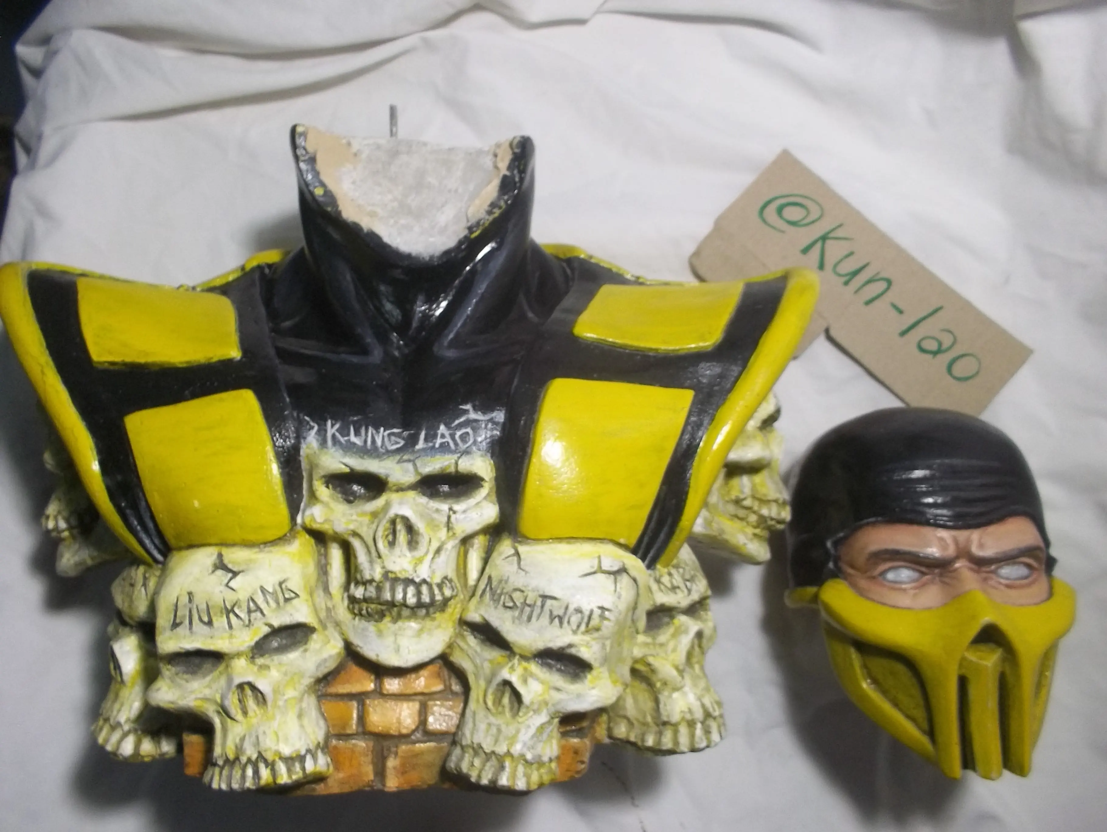 Escultura scorpion mk