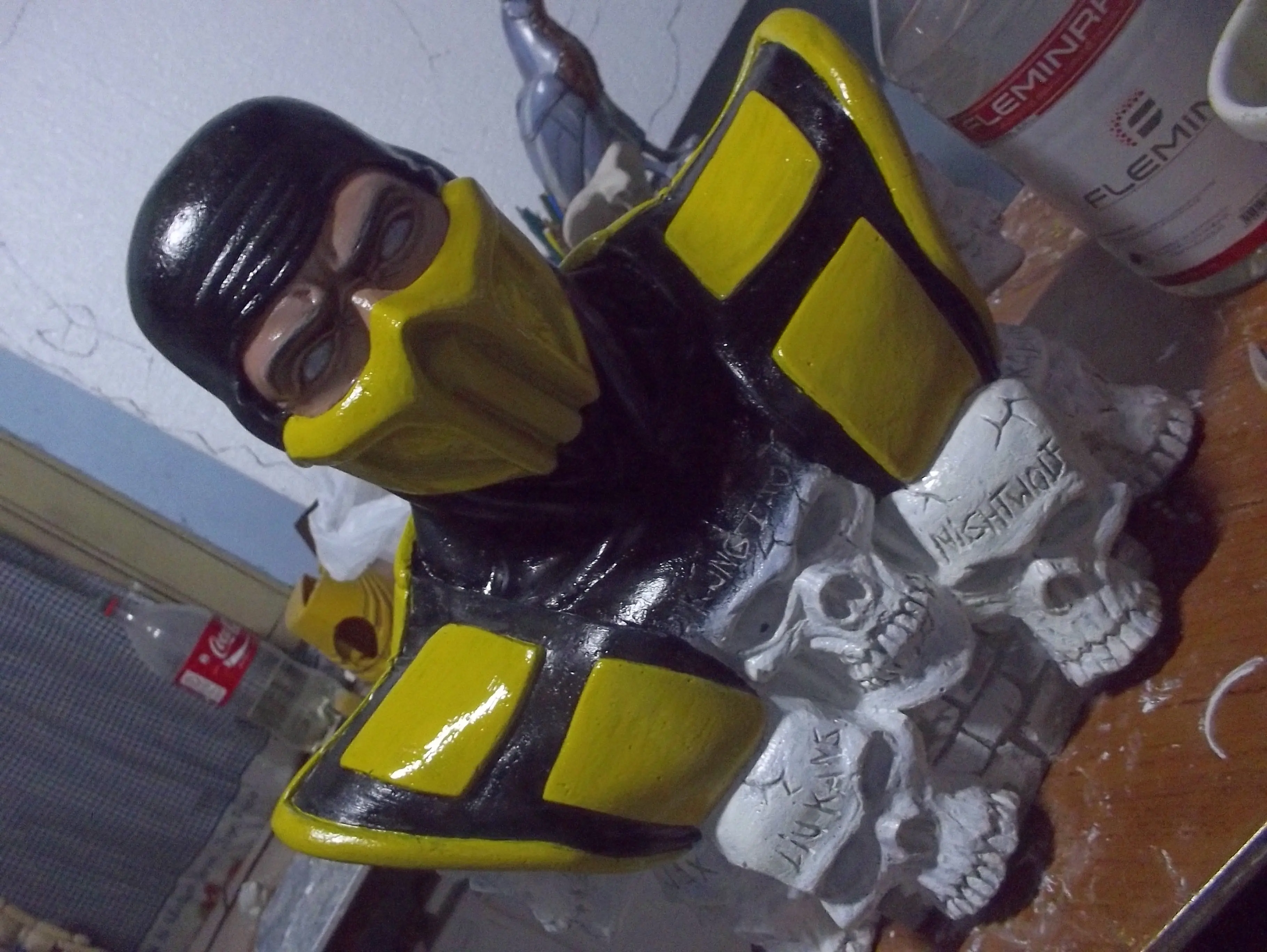 Escultura scorpion mk