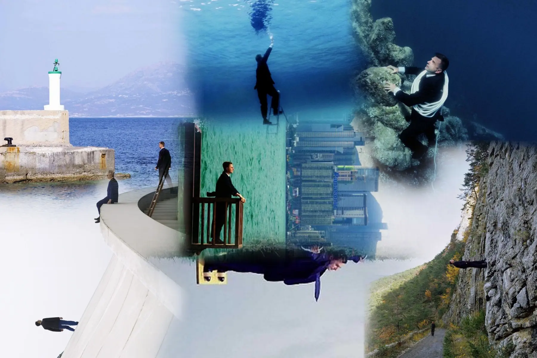 Philippe Ramette fotos subrealistas