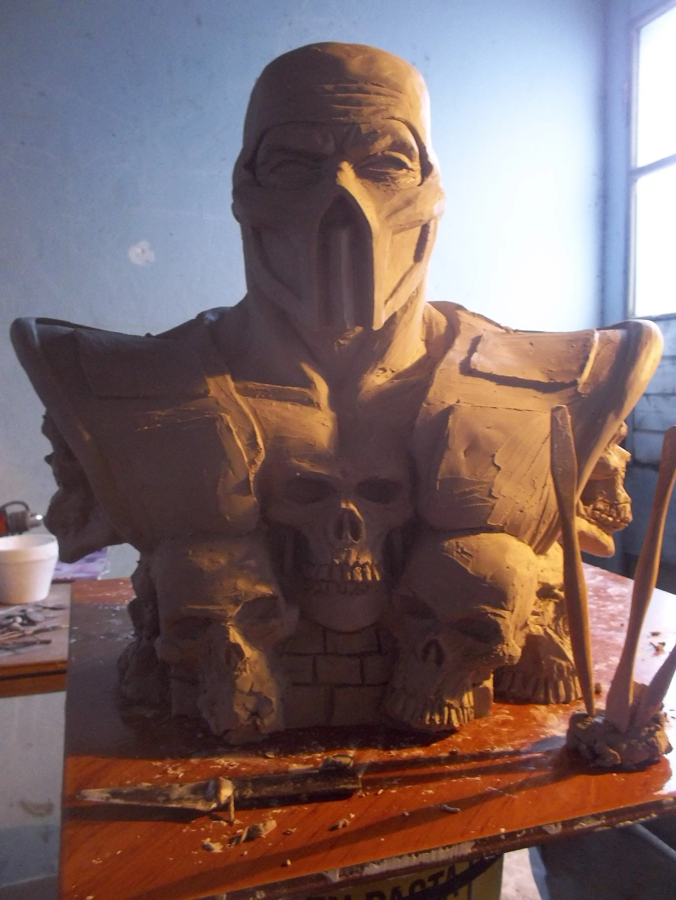 Escultura scorpion mk