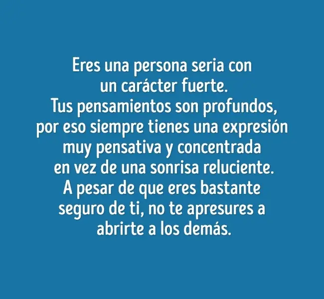 personalidad