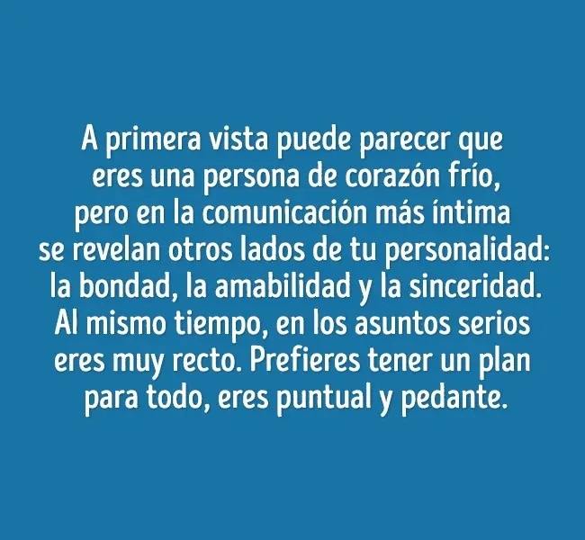 Dime como te sientas te cuento todo acerca d tu personalidad
