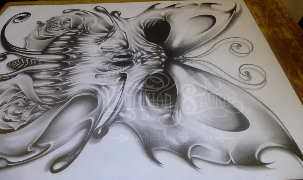 Volví con mas de mi arte a lápiz.