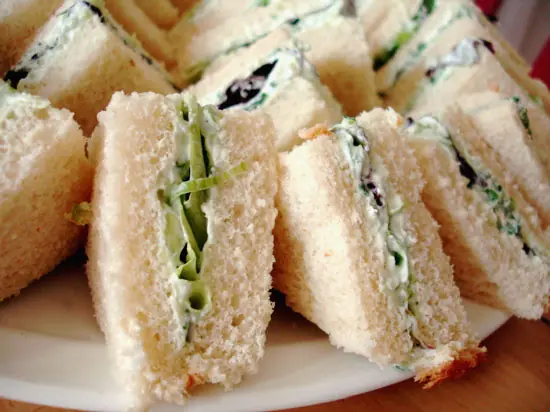 Sándwich de Pepino