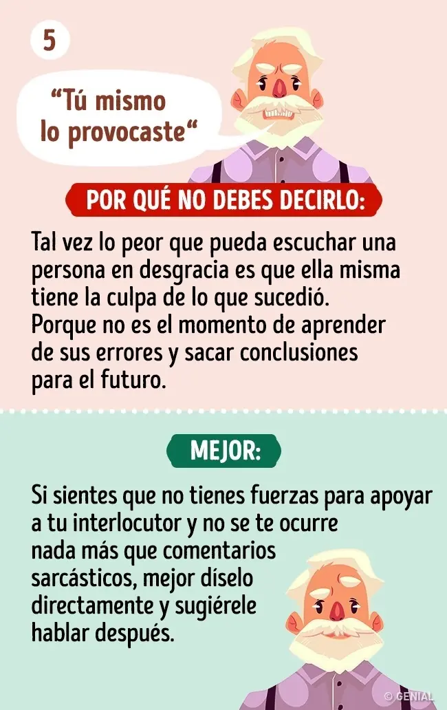 7 Errores que cometemos cuando queremos apoyar
