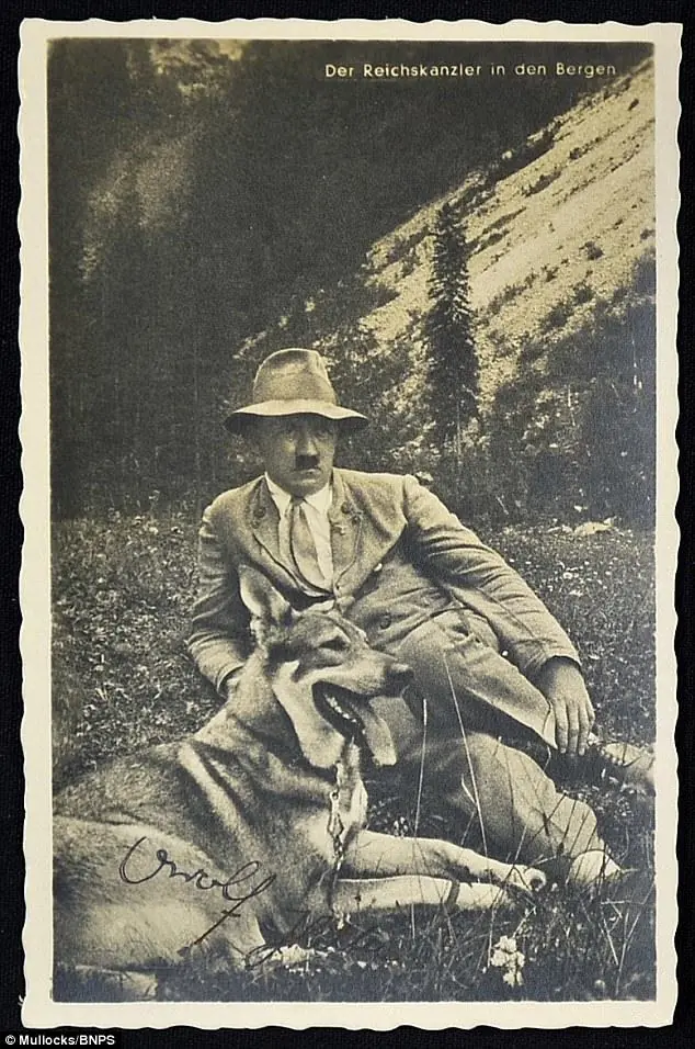 Subastan una postal autografiada por Hitler