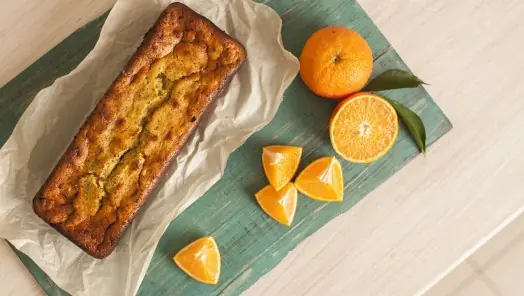 Budín de mandarinas en 3 pasos