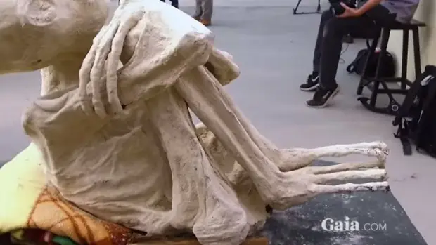 Hallan en Perú la momia de un ser "no humano"