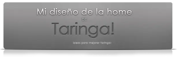 Ganadores del concurso: Diseña la home de Taringa!