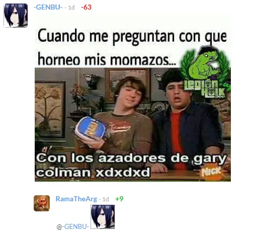 Recopilación de comentarios taringueros