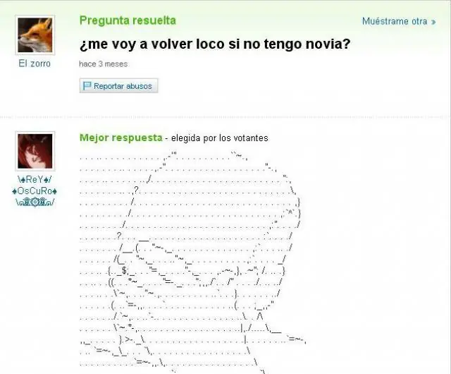 preguntas son bastante bizarras