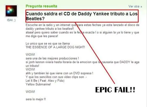 preguntas son bastante bizarras