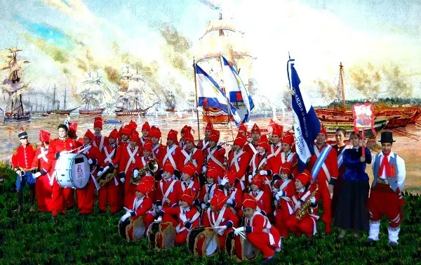 Patricios de Vuelta de Obligado.