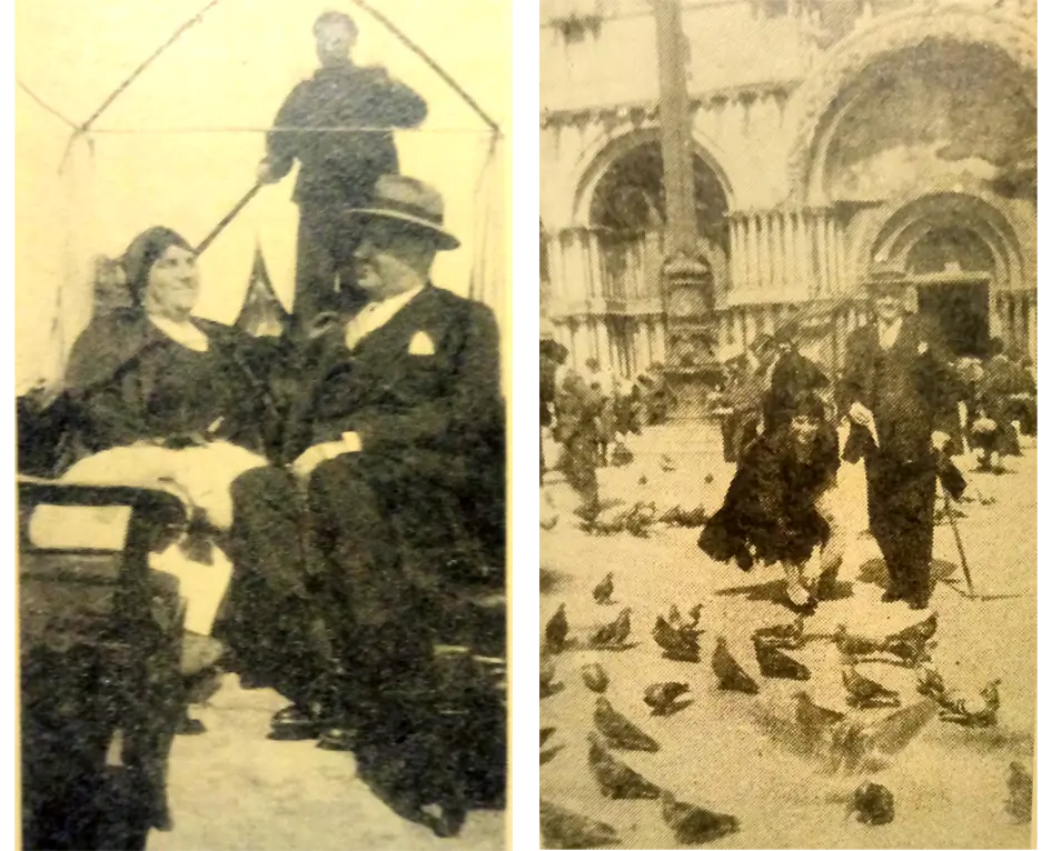Gardel y Alberto Vaccarezza en la Costa Azul