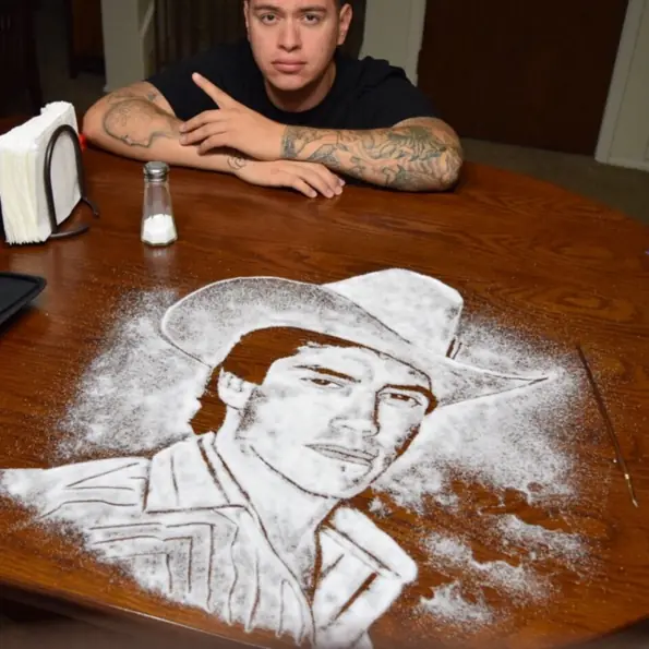 Artista Mexicano hace obras con Sal