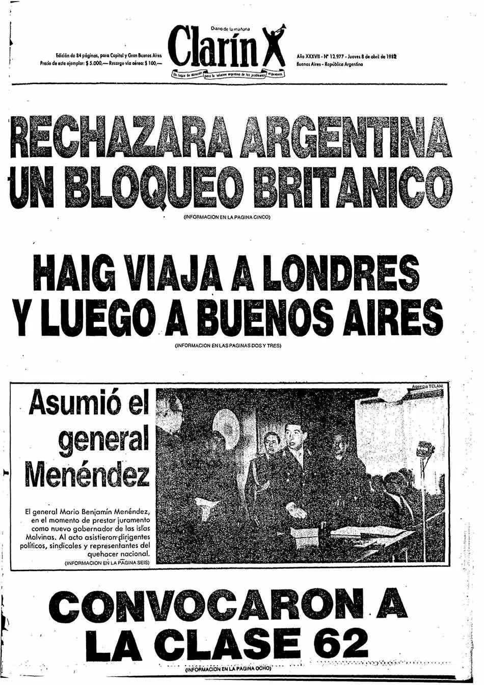 Mira como nos mintió clarin en la guerra de malvinas