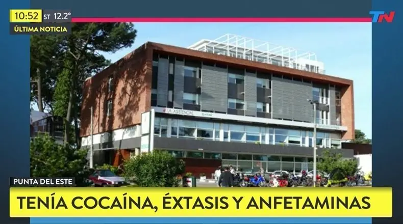 Bebe intoxicada con cocaina.