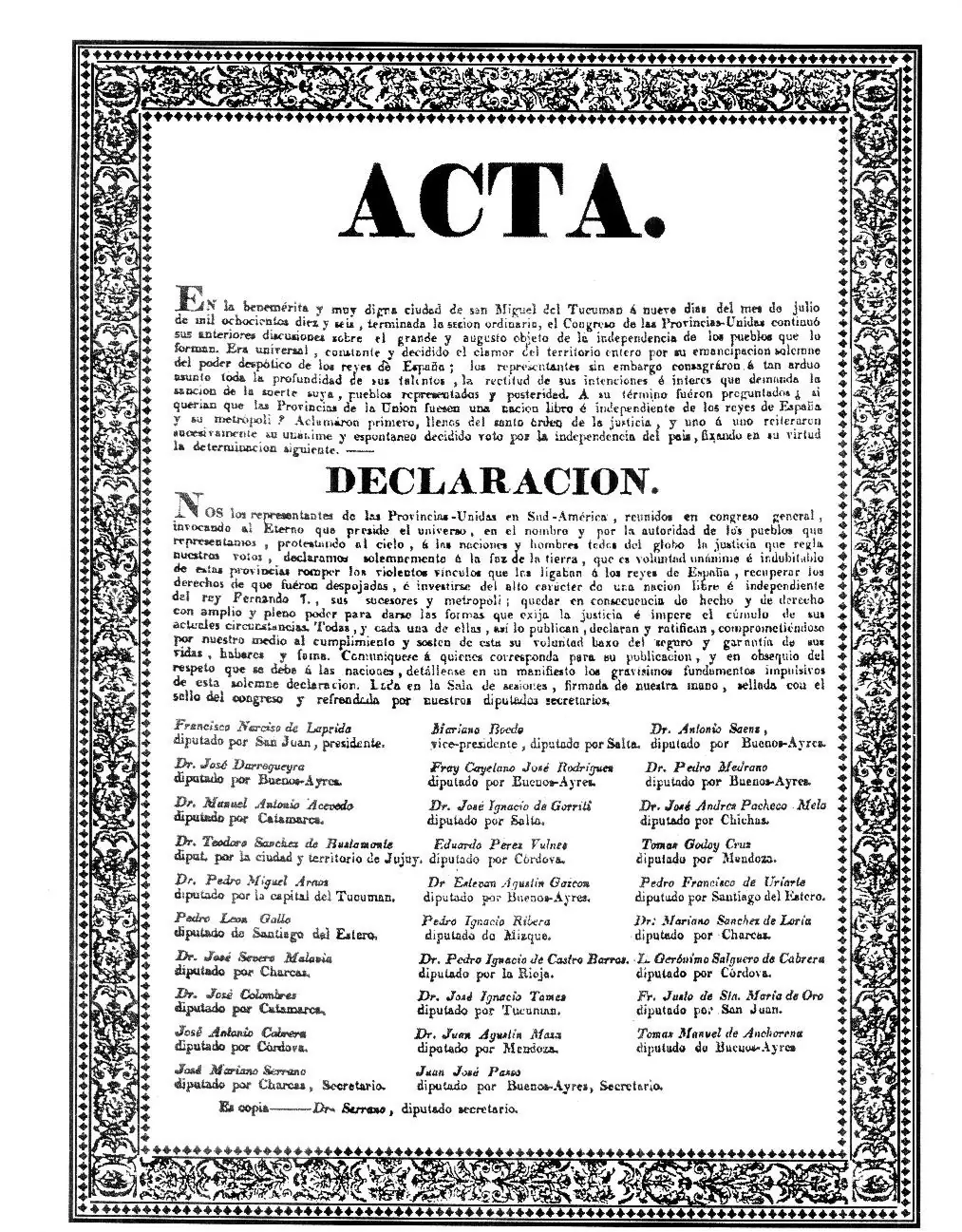 congreso de tucuman congreso de tucuman