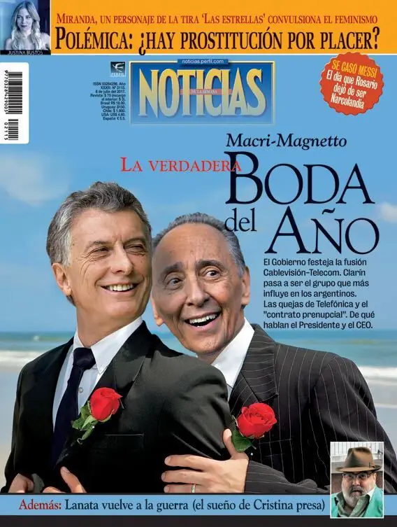 Macri-Magnetto la boda del año