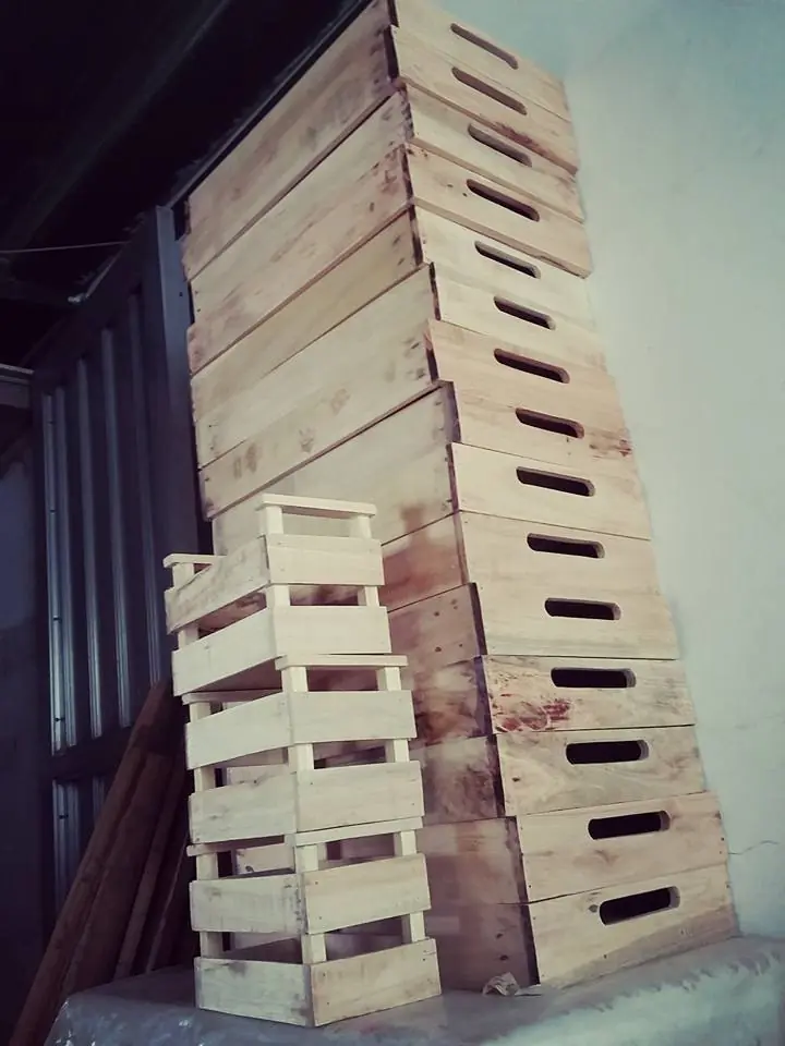 bandeja de madera