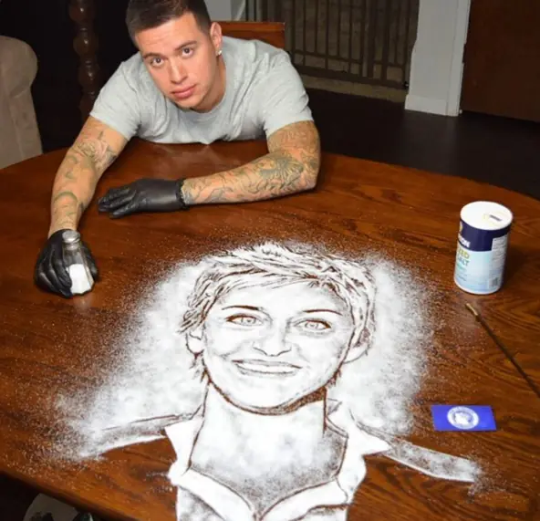 Artista Mexicano hace obras con Sal