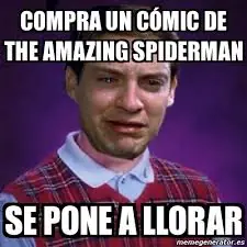 (Meme)Spiderman años 60 y otros español.