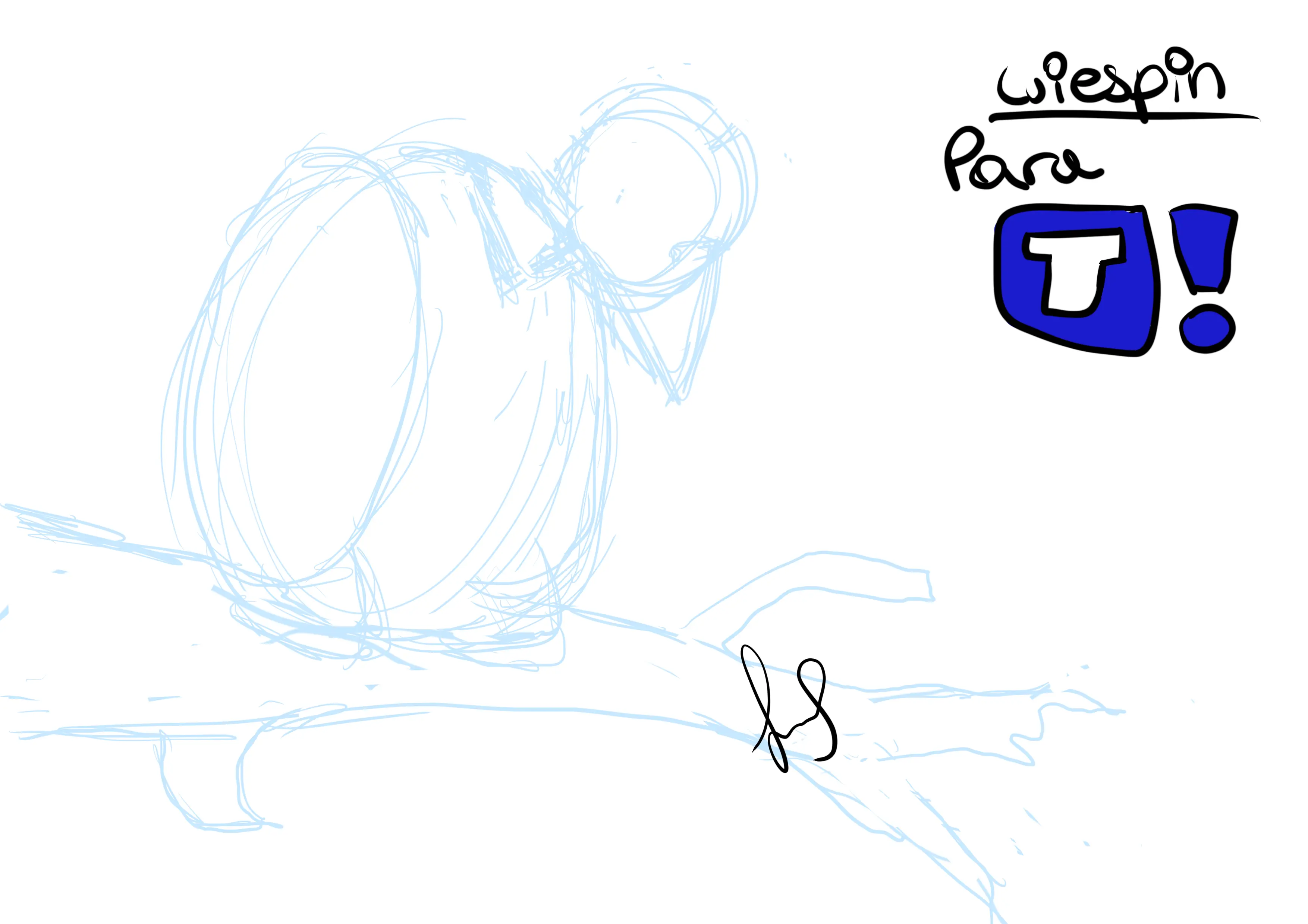Buitre desertico: Proceso de ilustración