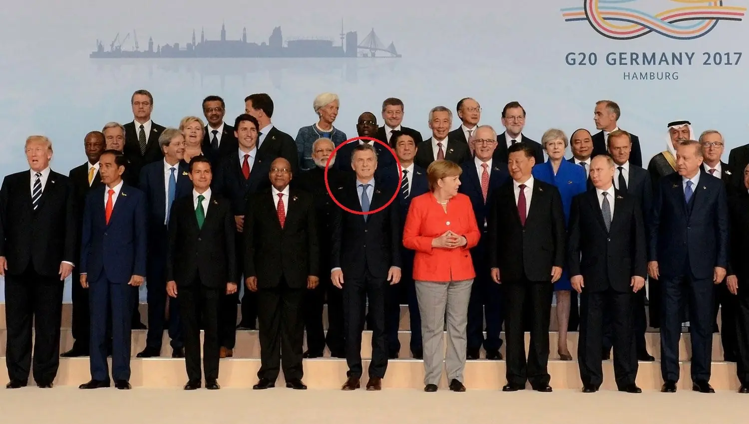 Diferencia entre Macri y Cristina en el G20
