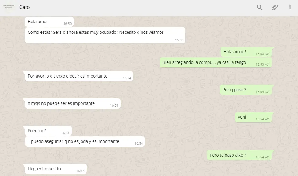 Papa por primera vez Papa por primera vez