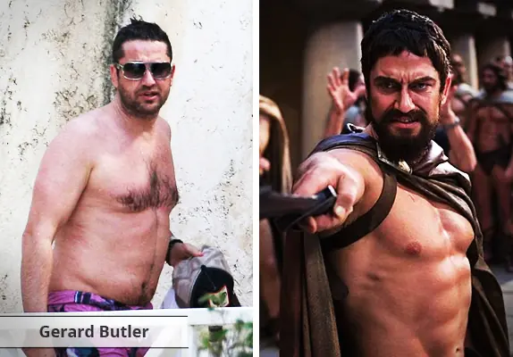 El sorprendente cambio físico del protagonista de “300”