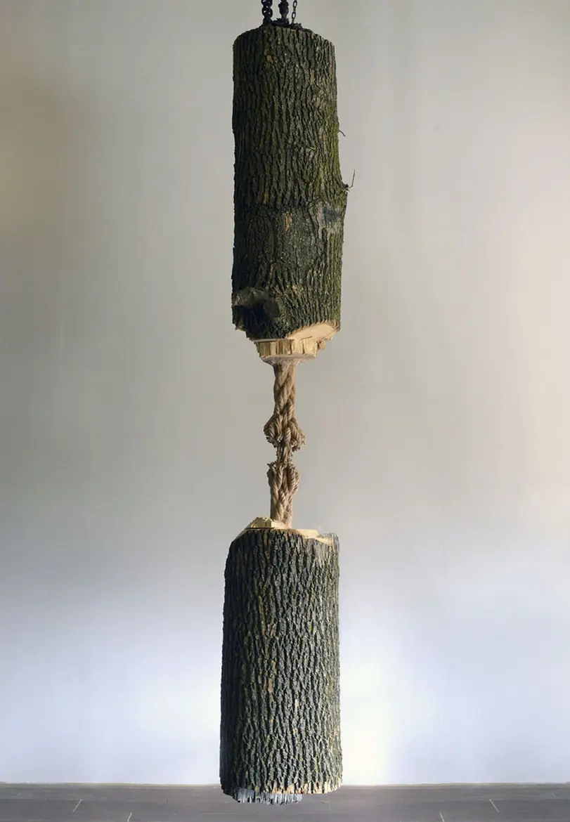 escultura de madera