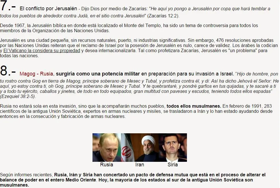 44 señales que demuestran que estamos en los tiempos del fin