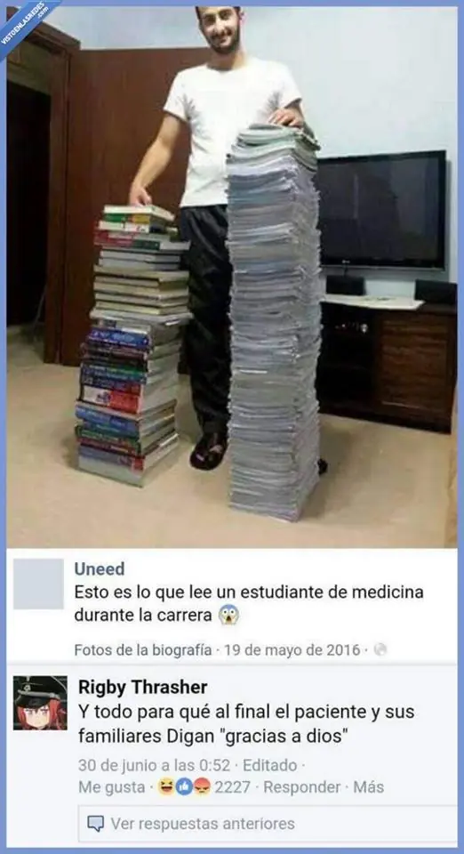 Imágenes de humor y un video de ASMR