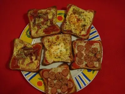Pizzetas de Pan Lactal