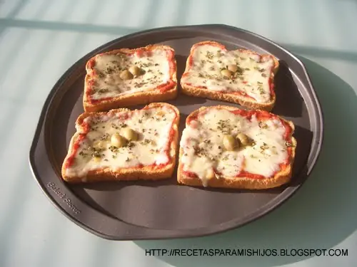 Pizzetas de Pan Lactal