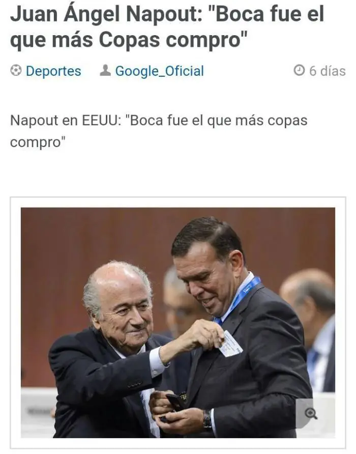 El Boca de Macri, El que mas copas compro...