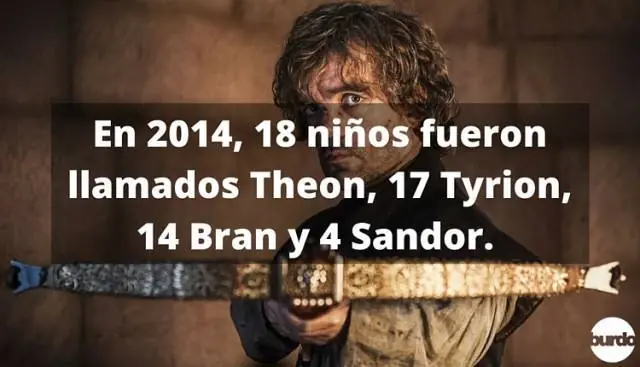 datos curiosos de Games of Thron