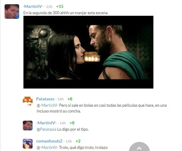 Algunos top comments taringueros, ¡pasá virgo!