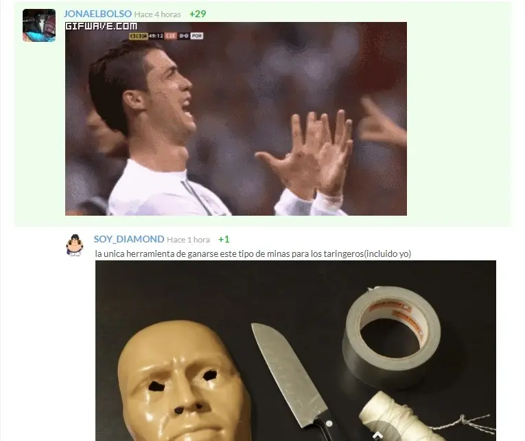Algunos top comments taringueros, ¡pasá virgo!