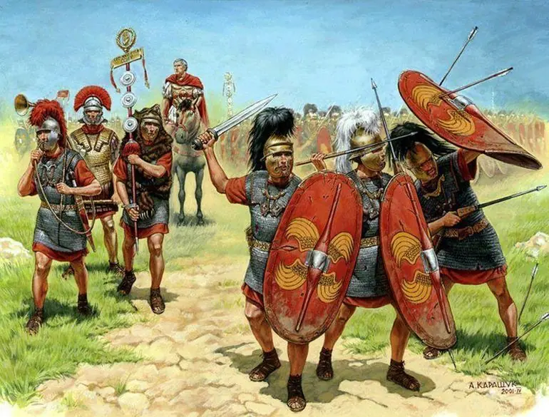 La evolucion de los soldados romanos!