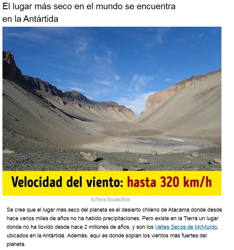 no conocias