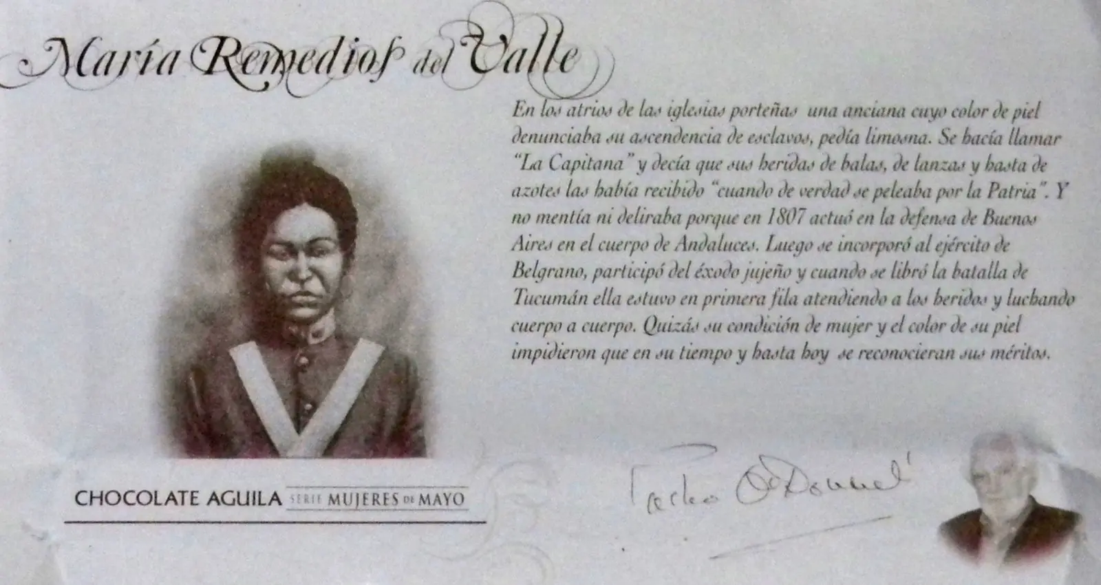 Maria Remedios del Valle y Cristina Fernandez de Lopez