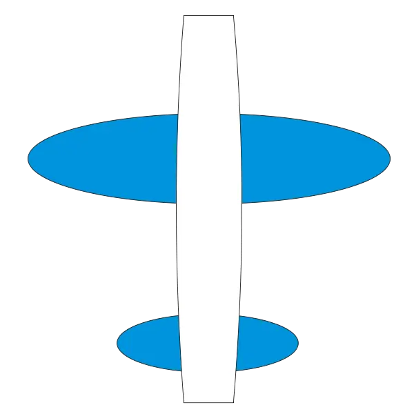 Formas geométricas del ala